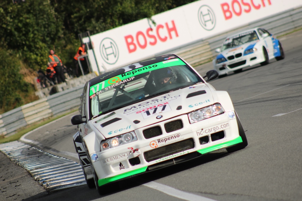 Morten Straarup i BMW E36 M3 3.2
(Foto: Motorsporten.dk)
